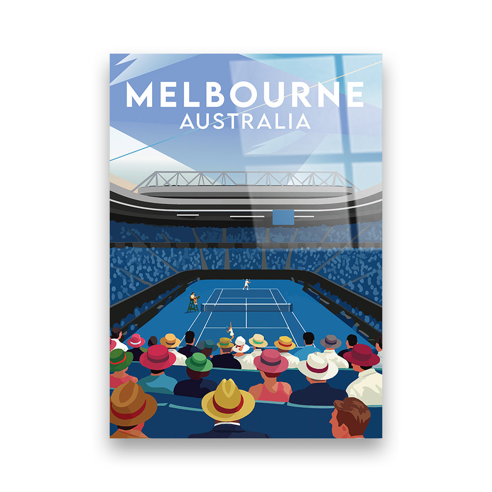 Tennis Melbourne Acrylic Print