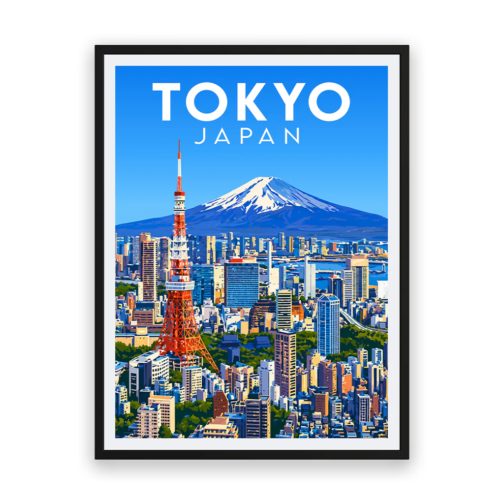 tokyo poster_rahmen_schwarz
