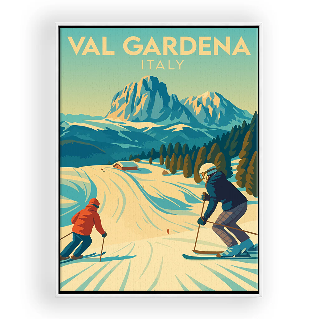 val-gardena leinwand_rahmen_weiss