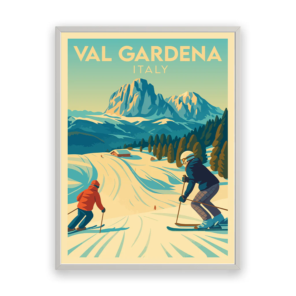 val-gardena poster_rahmen_weiss