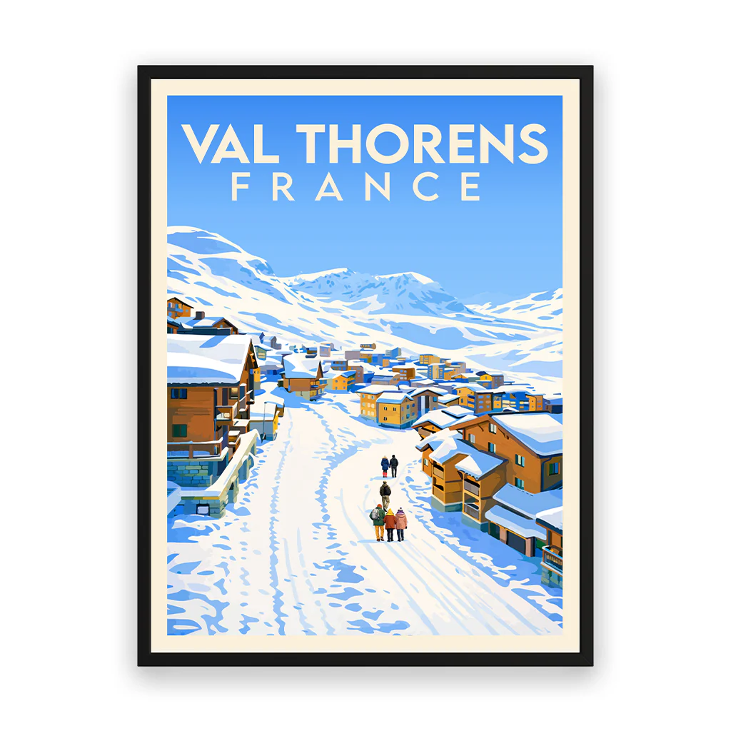 val-thorens poster_rahmen_schwarz