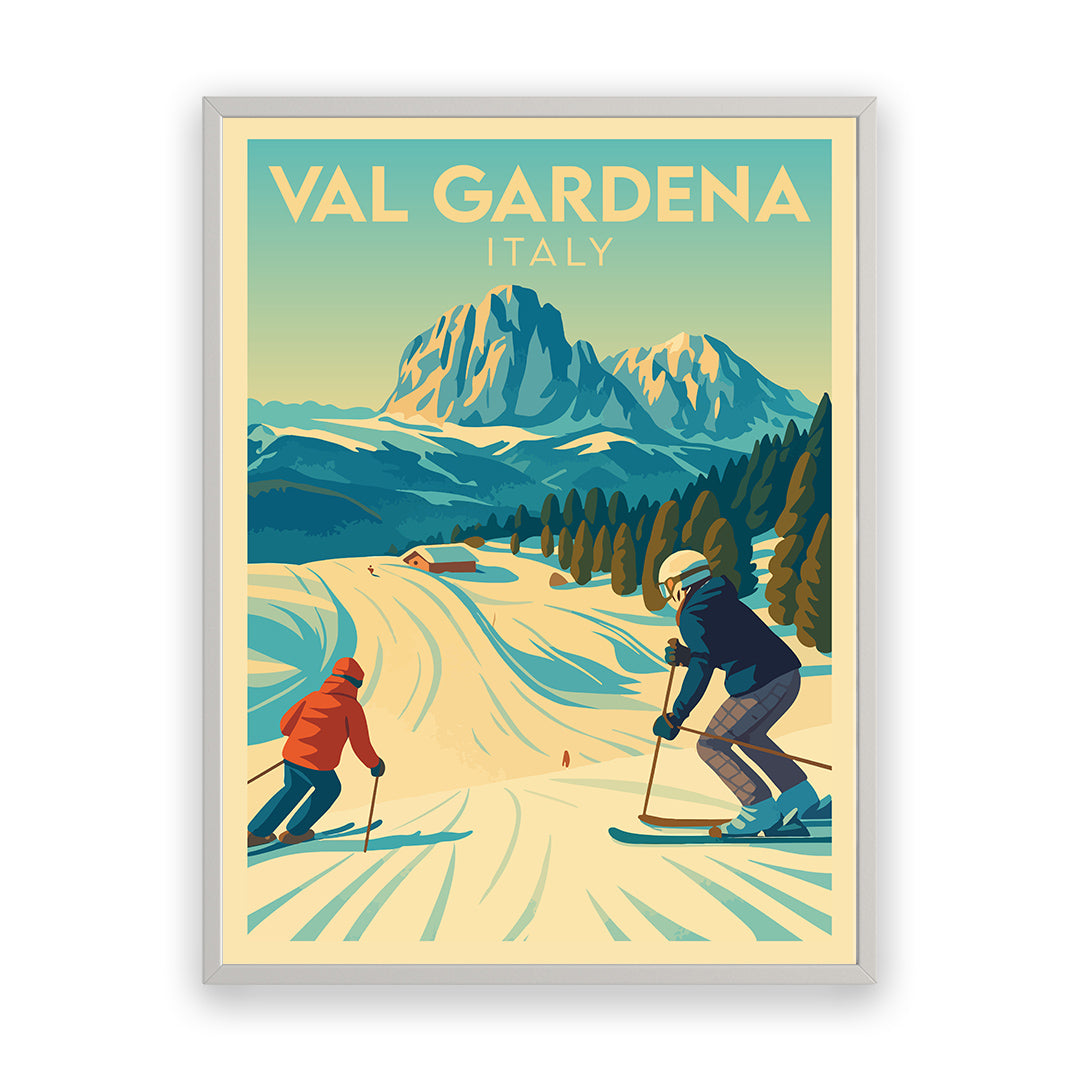 Val Gardena Italien Kunstdruck