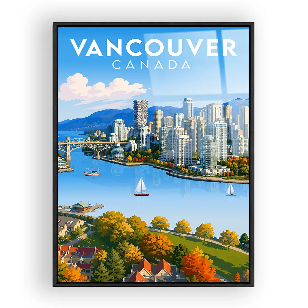 vancouver acryl_rahmen_schwarz