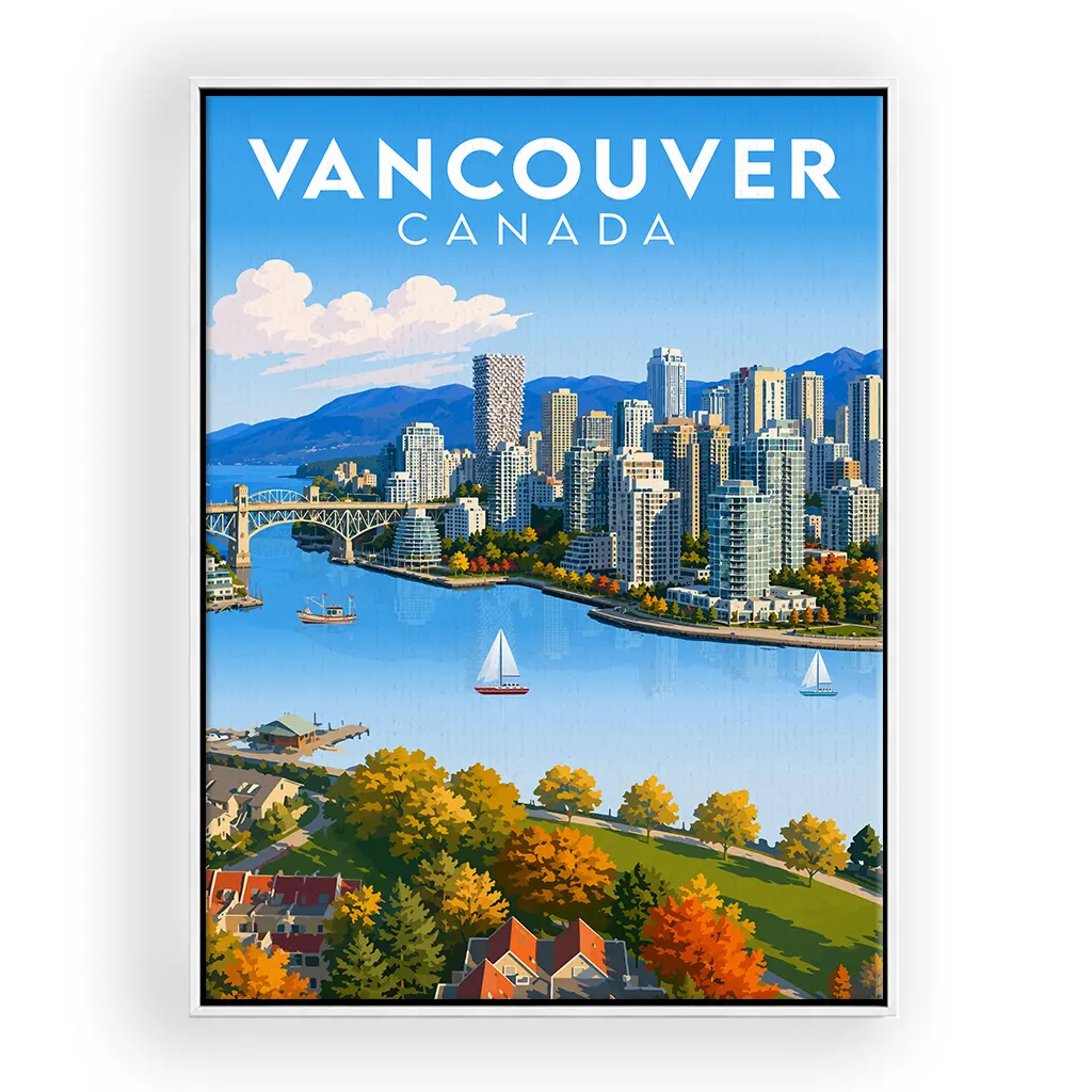 vancouver leinwand_rahmen_weiss