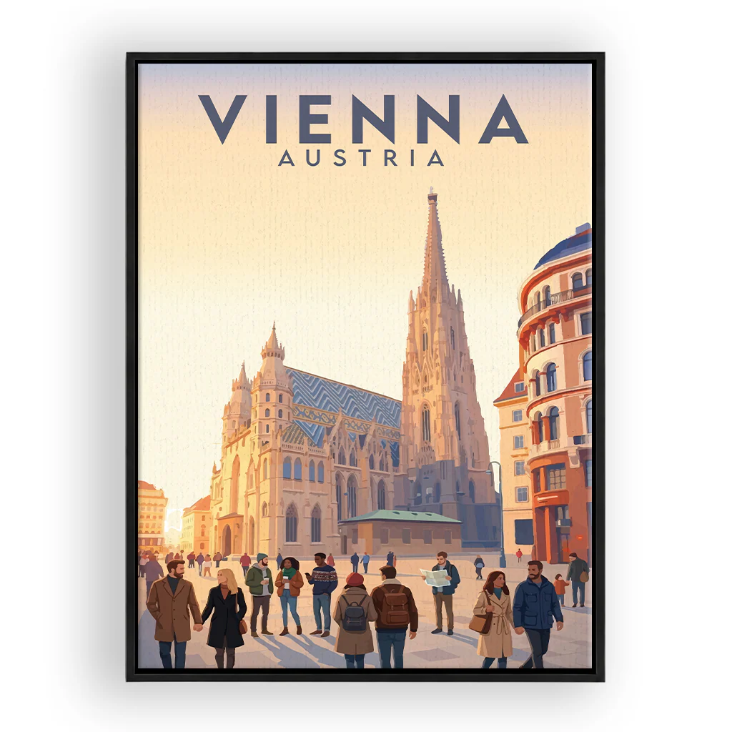 vienna leinwand_rahmen_schwarz