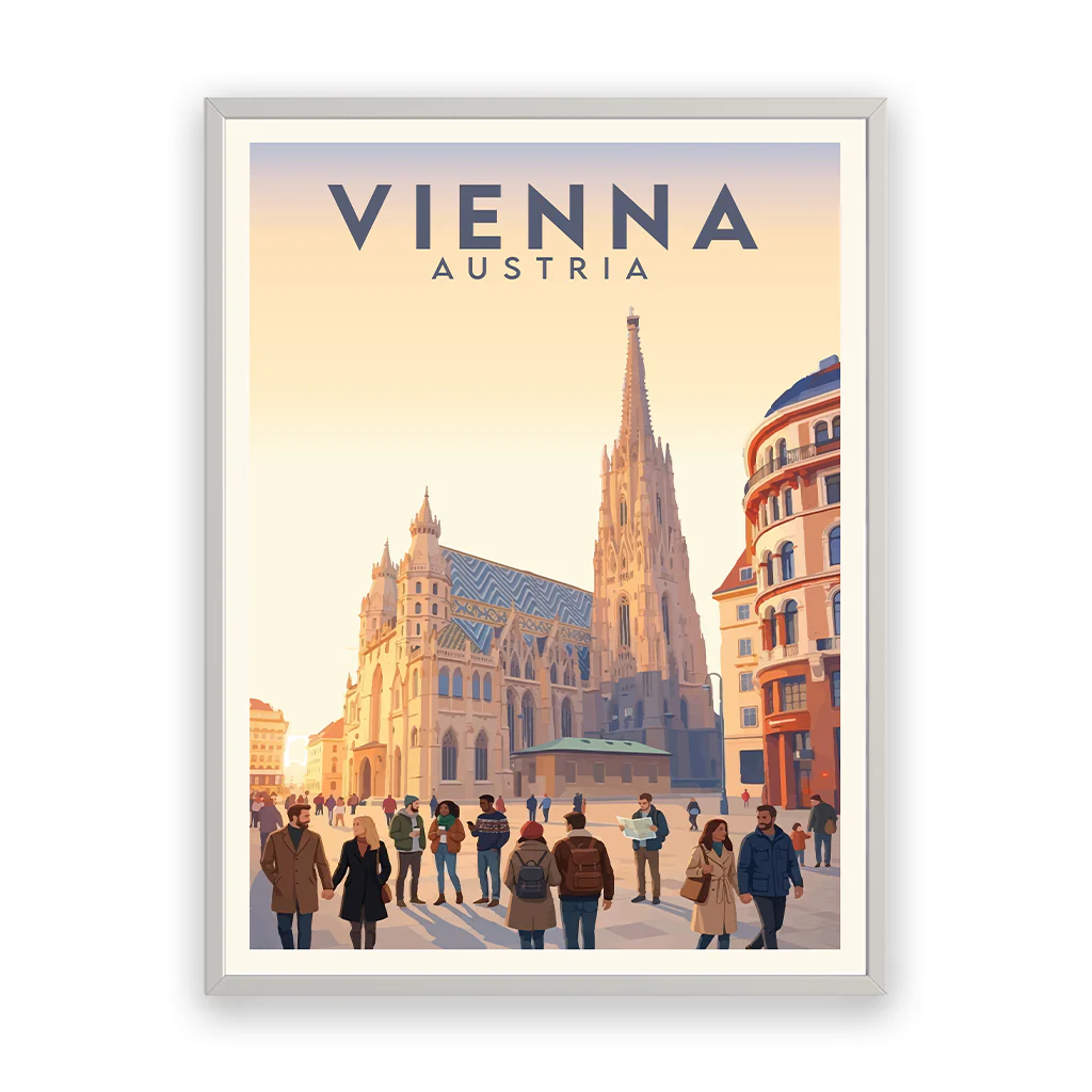 vienna poster_rahmen_weiss