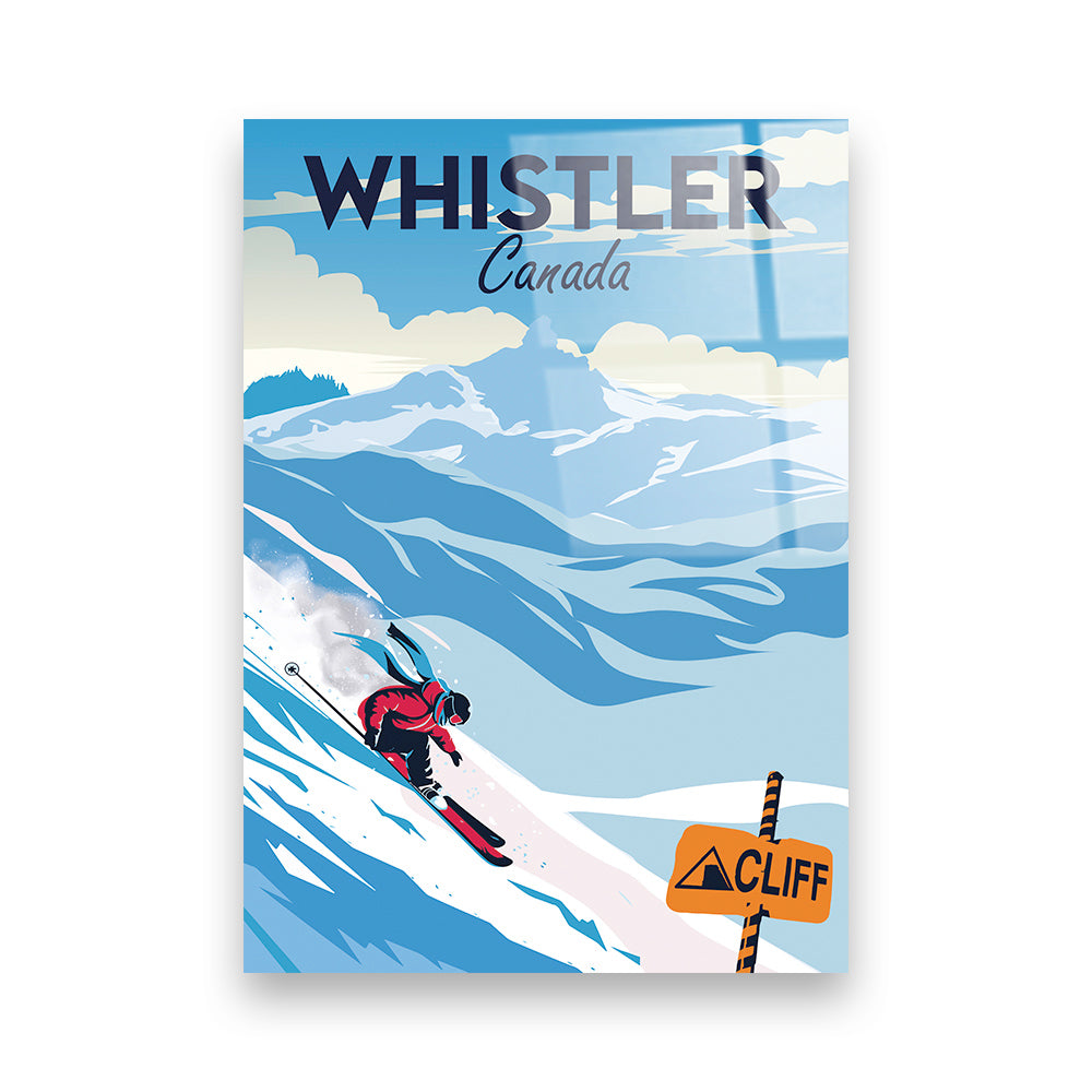 Whistler Kanada Acryldruck