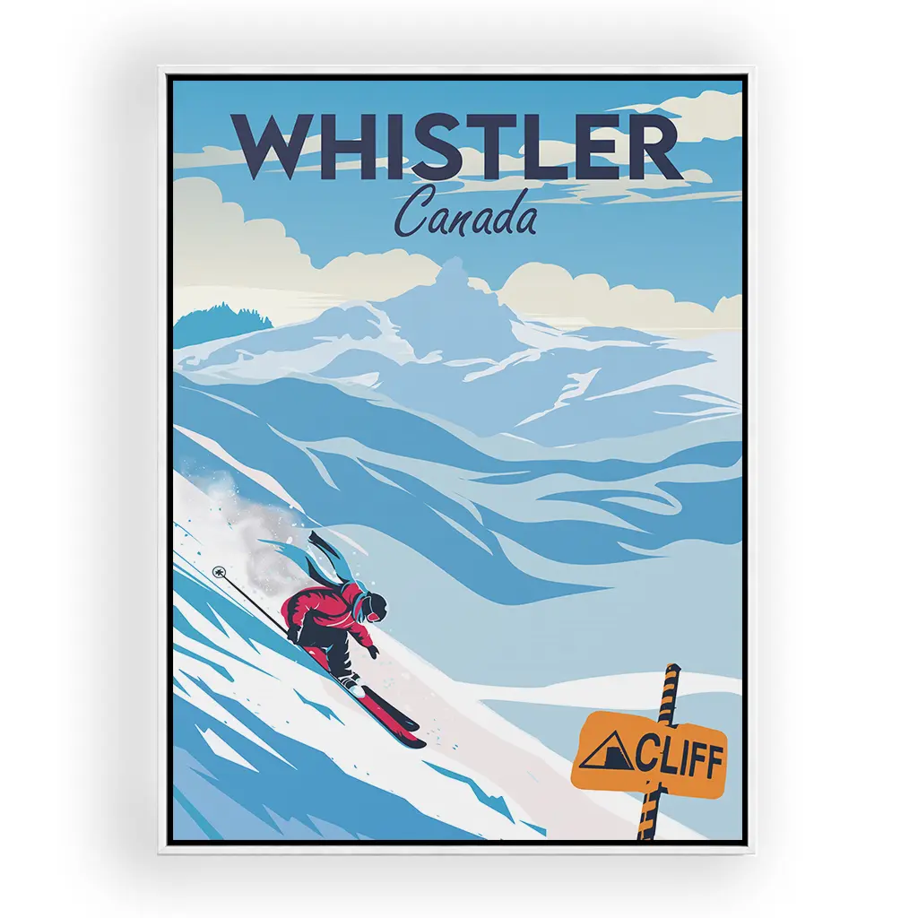 whistler Alu Rahmen Weiss