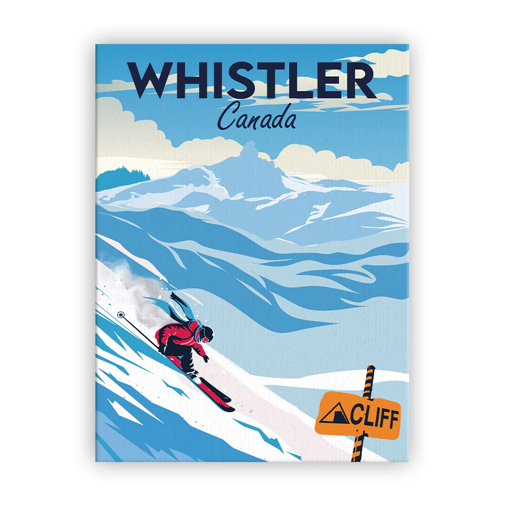 whistler Leinwand ohne Rahmen