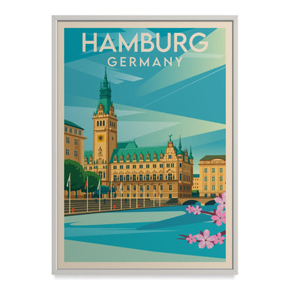 Hamburg Deutschland Kunstdruck