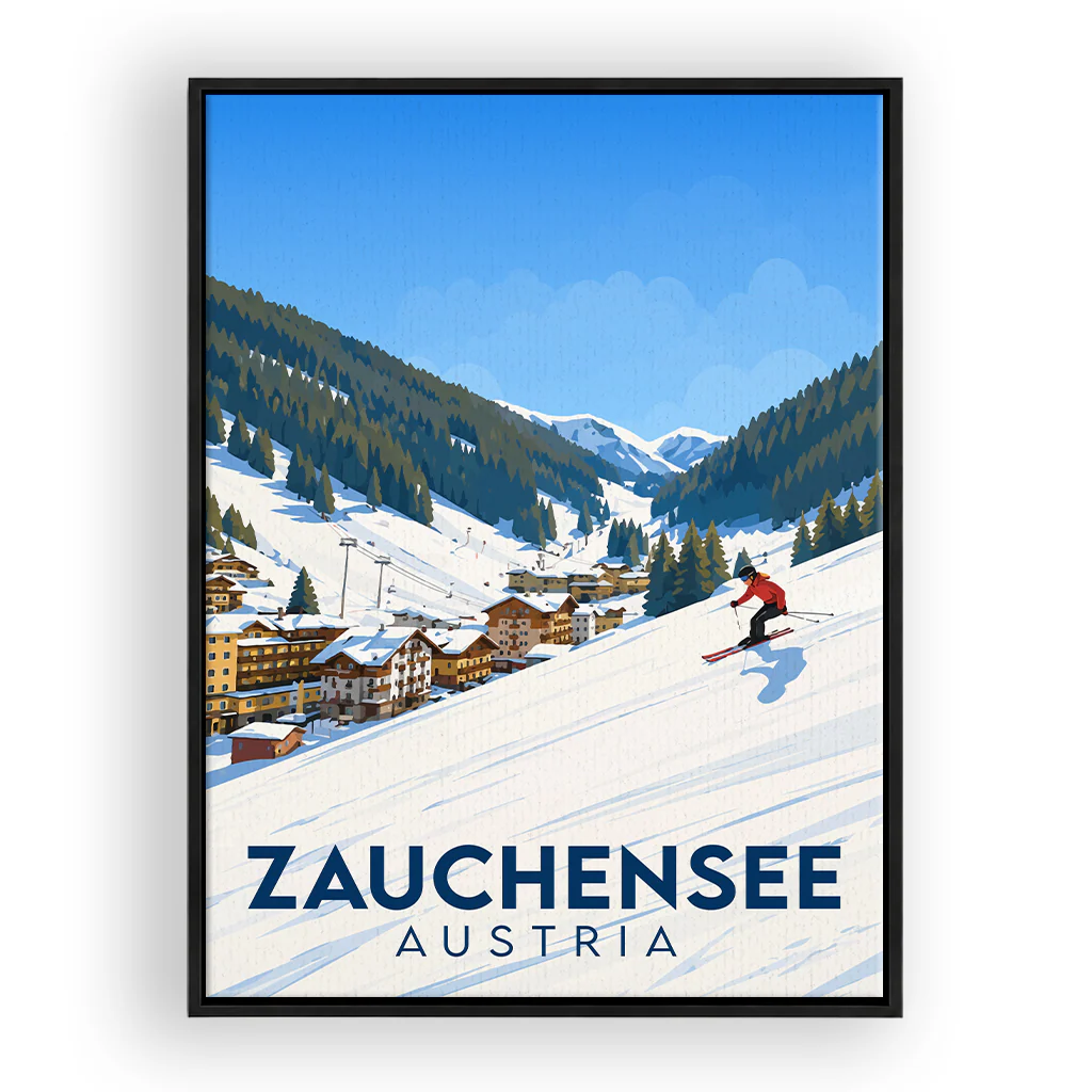 zauchensee leinwand_rahmen_schwarz