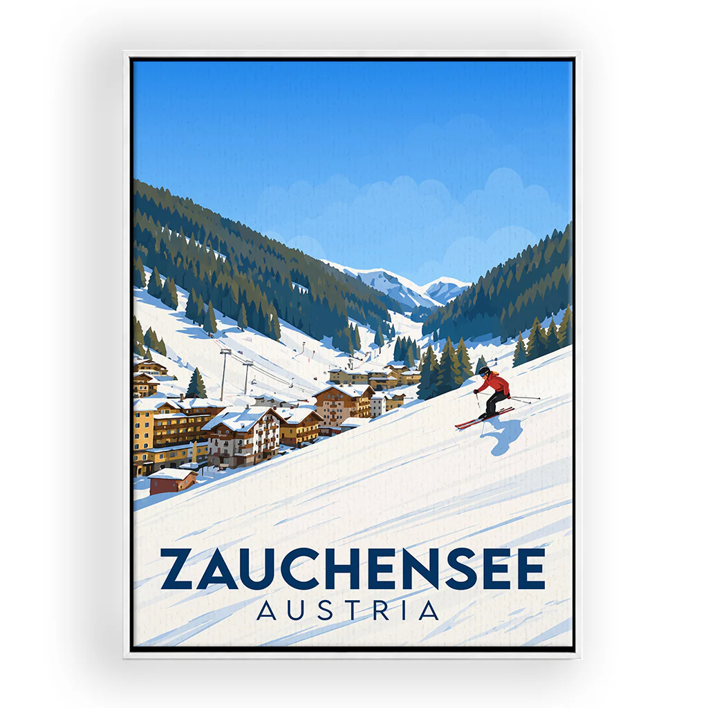 zauchensee leinwand_rahmen_weiss