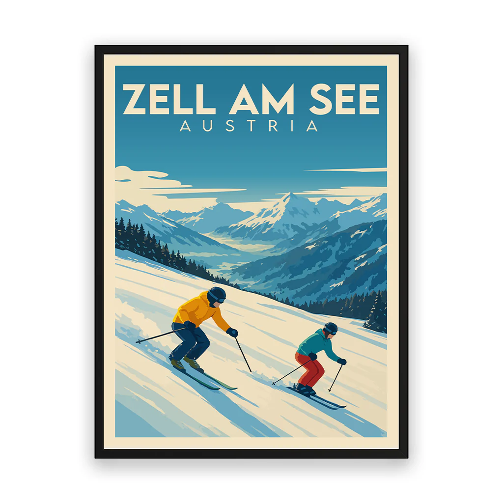 zell-am-see poster_rahmen_schwarz