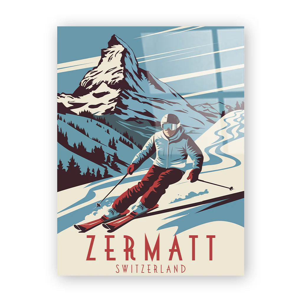 zermatt acryl_ohnerahmen